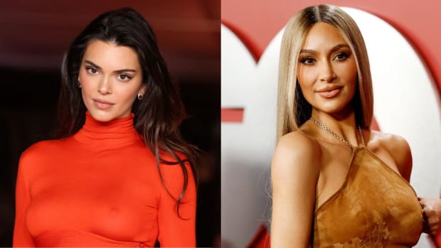 Kendall Jenner and Kim Kardashian